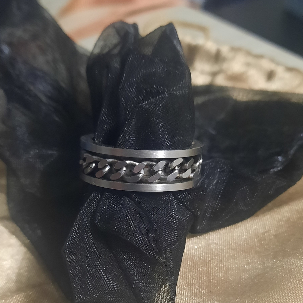 Men's Titanium braided Engagement Wedding Band Ring size 11